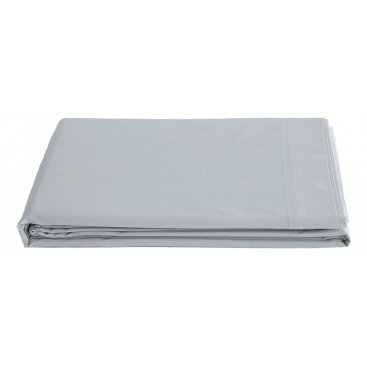 VENT DU SUD Drap plat percale pur coton peign&eacute; longues fibres 80 fils/cm&sup2; 