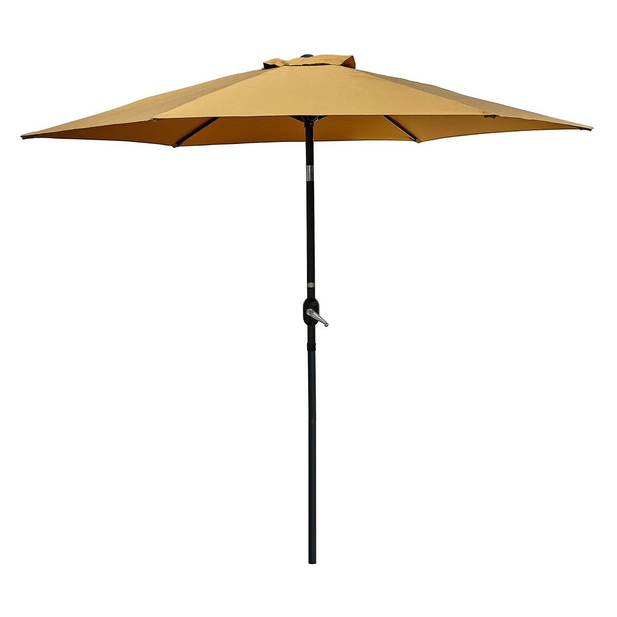 Parasol Inclinable à Manivelle Marbella 270cm Moutarde