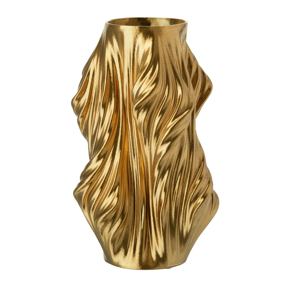 Paris Prix Vase Déco Porcelaine - Doré