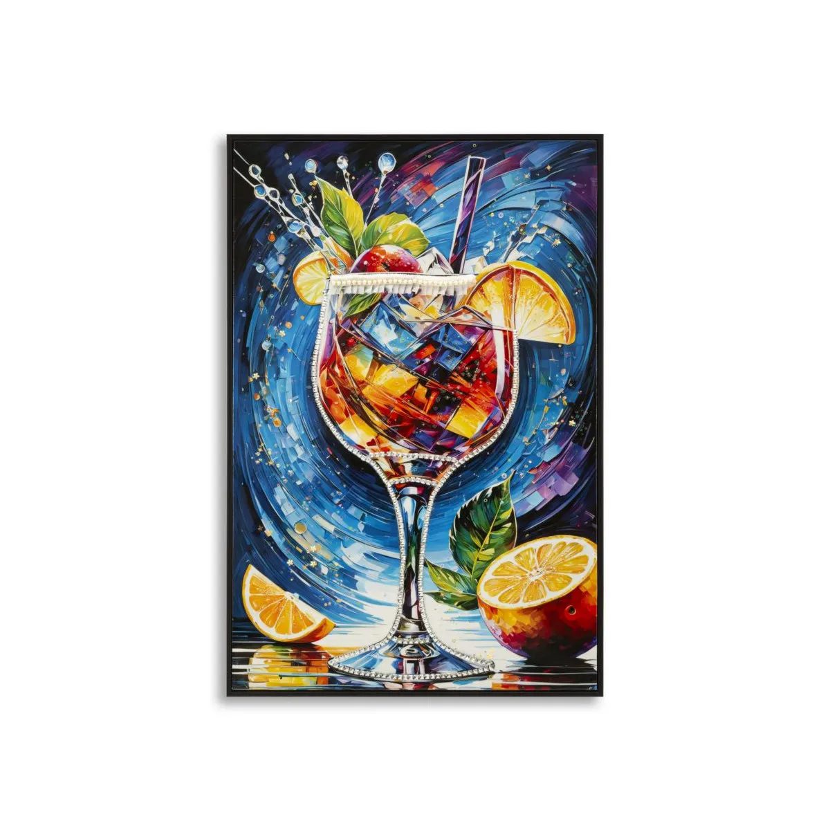 Mauro Ferretti Unisex Multicolore Tableau Mural Décoratif Cocktail B - Image 3