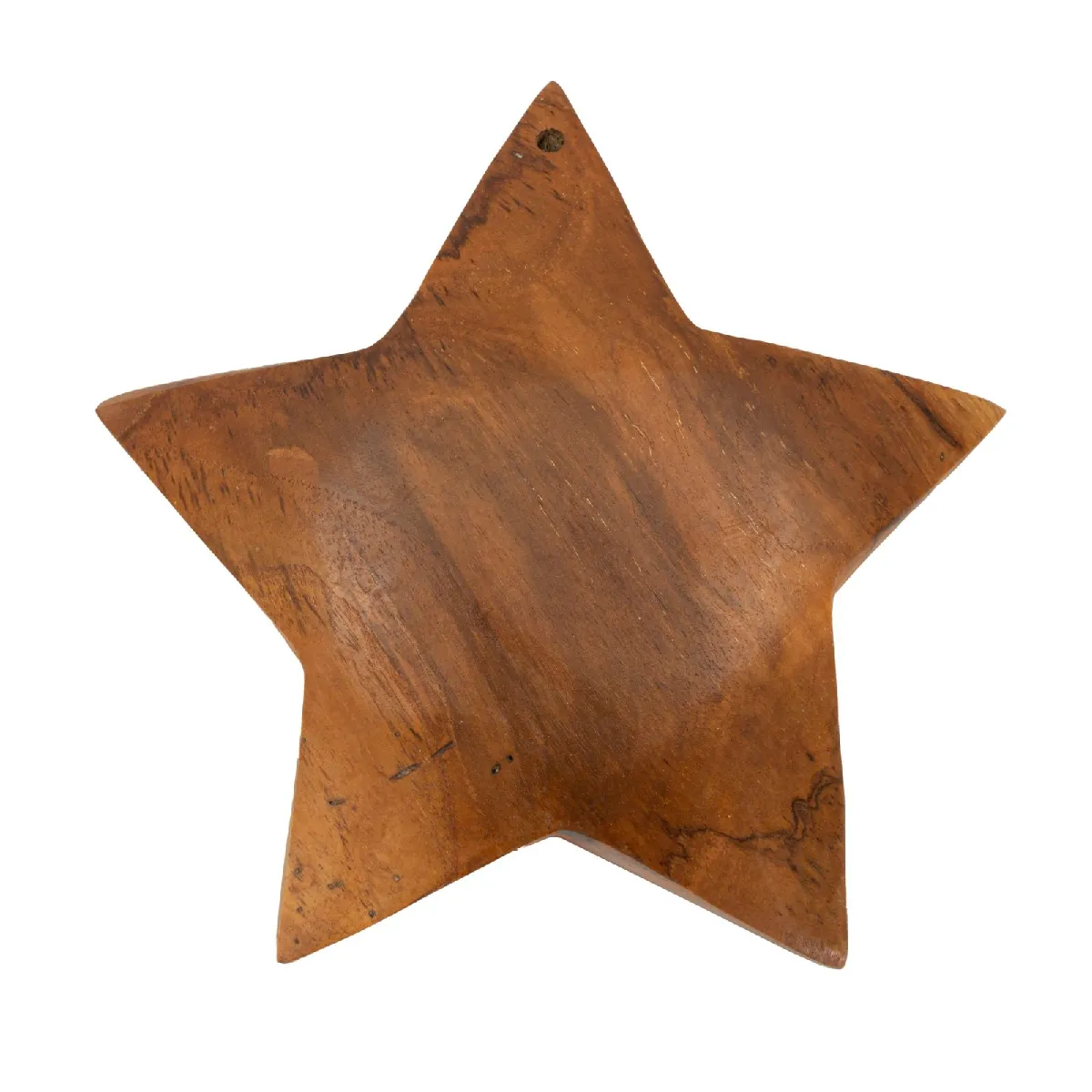 GENERIQUE - Etoile Déco Bintang - Teck - 19cm - Marron - Image 3