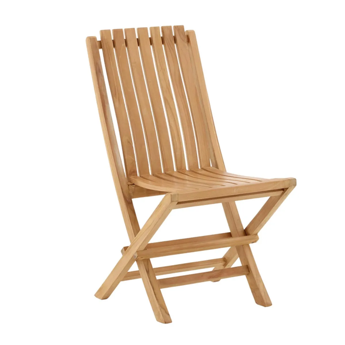 PARIS PRIX Chaise de Jardin ""Ghana"" 93cm Naturel
