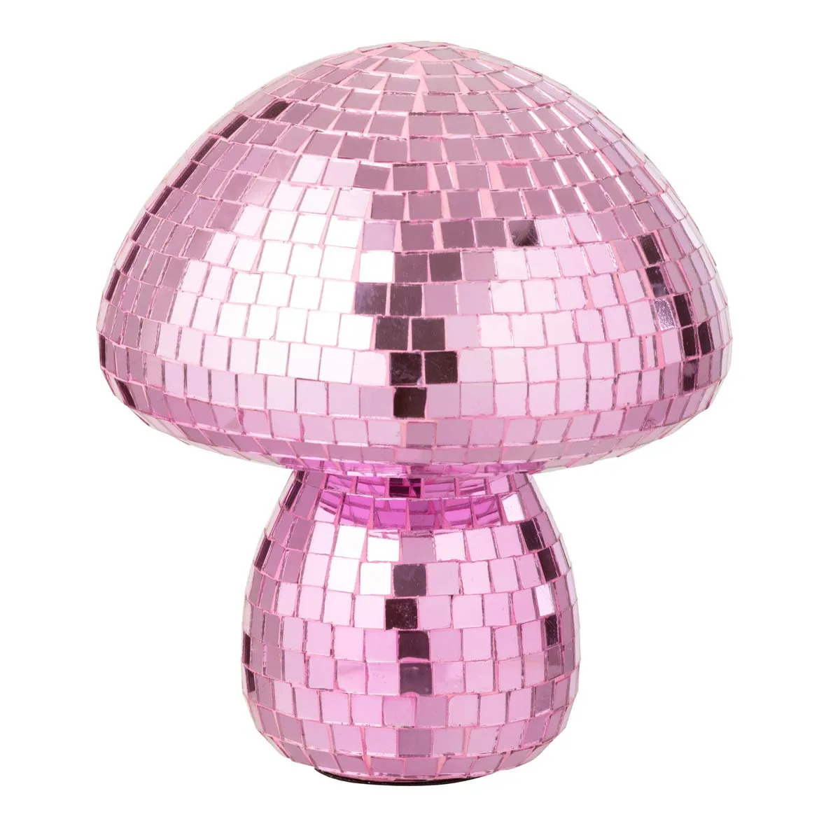Paris Prix Rose Champignon Disco En Verre Miroir 23Cm