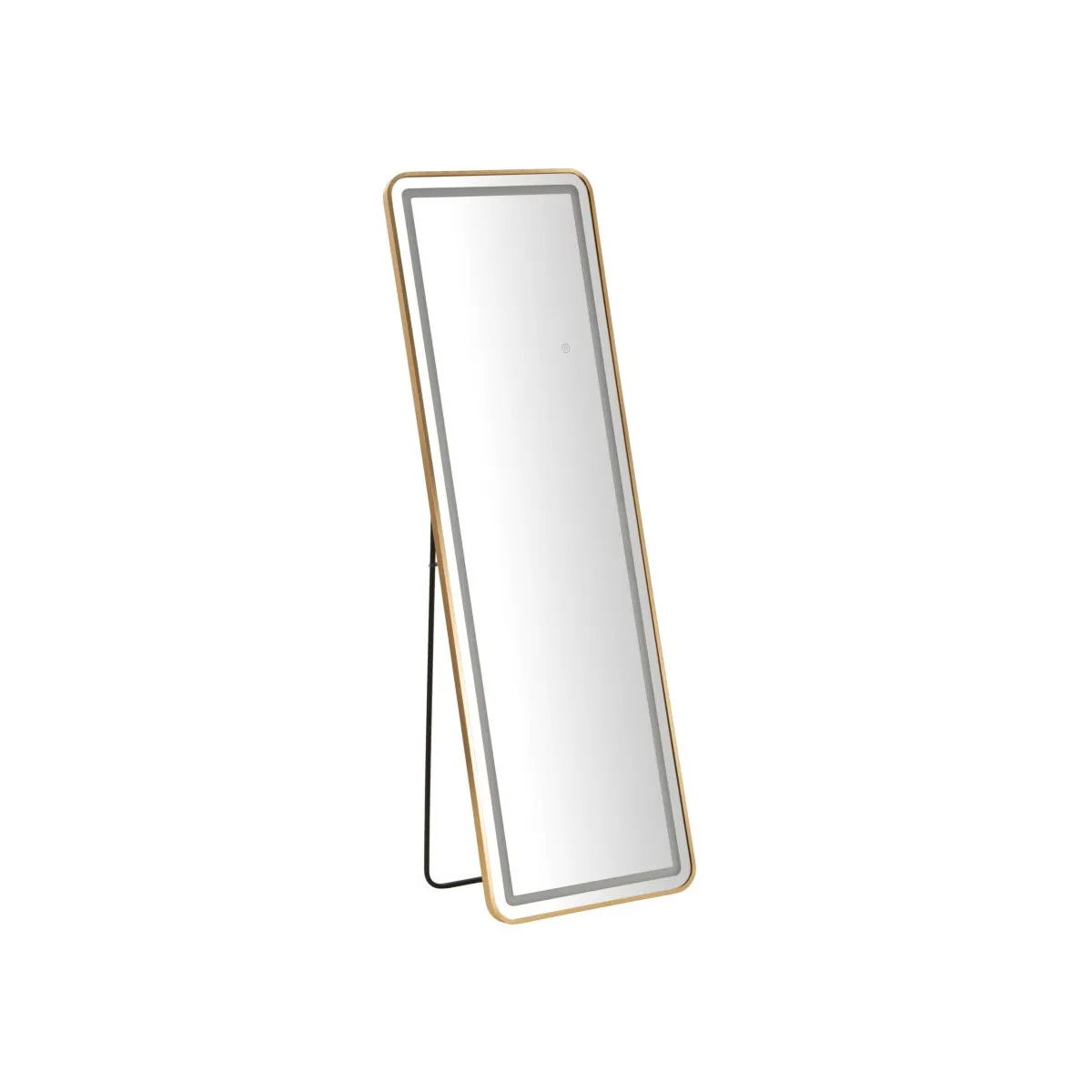 MAURO FERRETTI Miroir sur pied avec &eacute;clairage led 50x38x160 (dimensions ouvert)