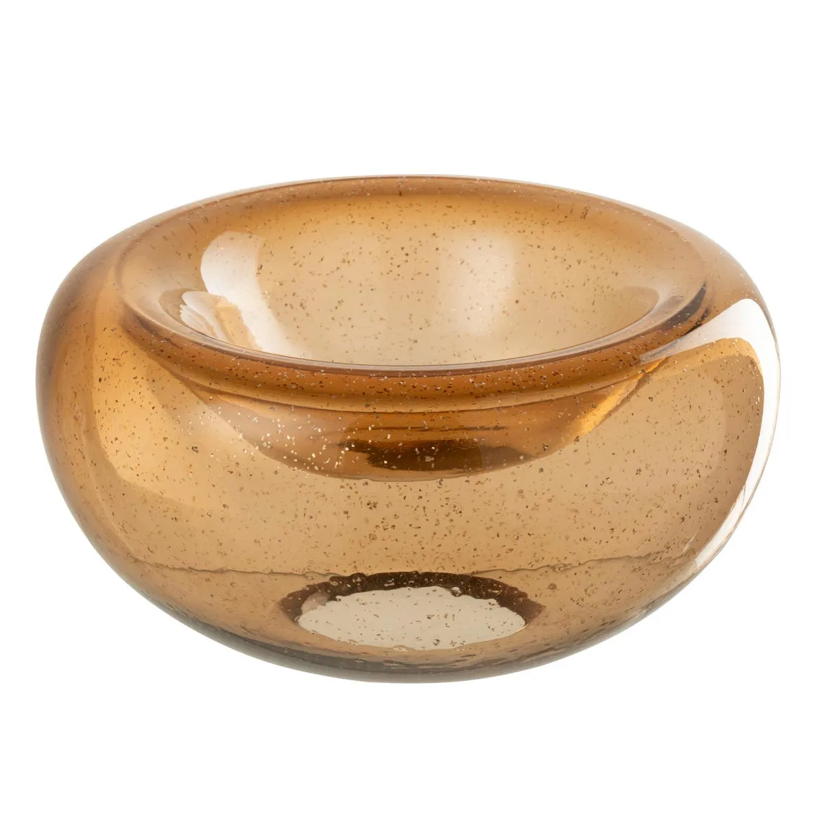 Paris Prix Coupelle Déco En Verre Carol 26Cm Caramel