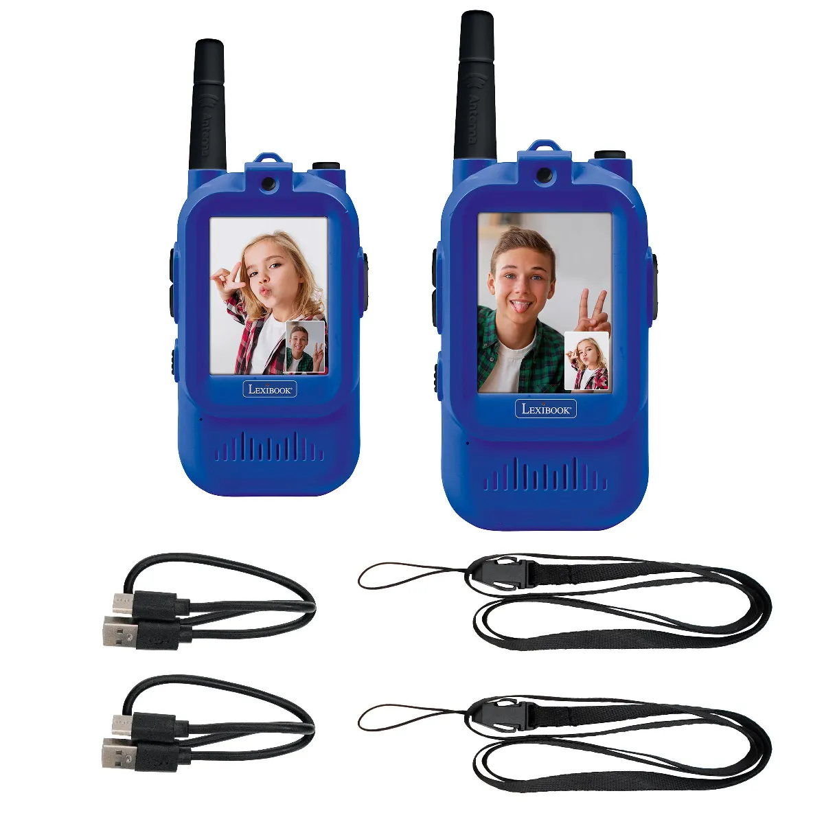 Talkie Walkie rechargeable avec appel vidéos