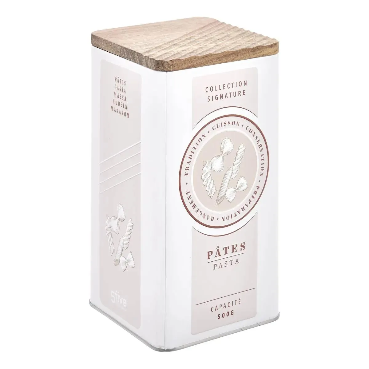 Five Simply Smart - Boîte à Pâtes Signature - 1,6L - Crème - Image 2