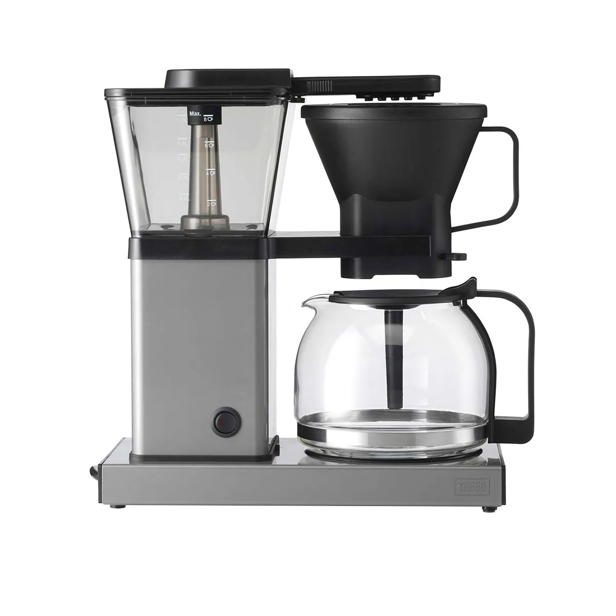 Trebs Gris Machine À Café Filtre 1.3 L Anthracite