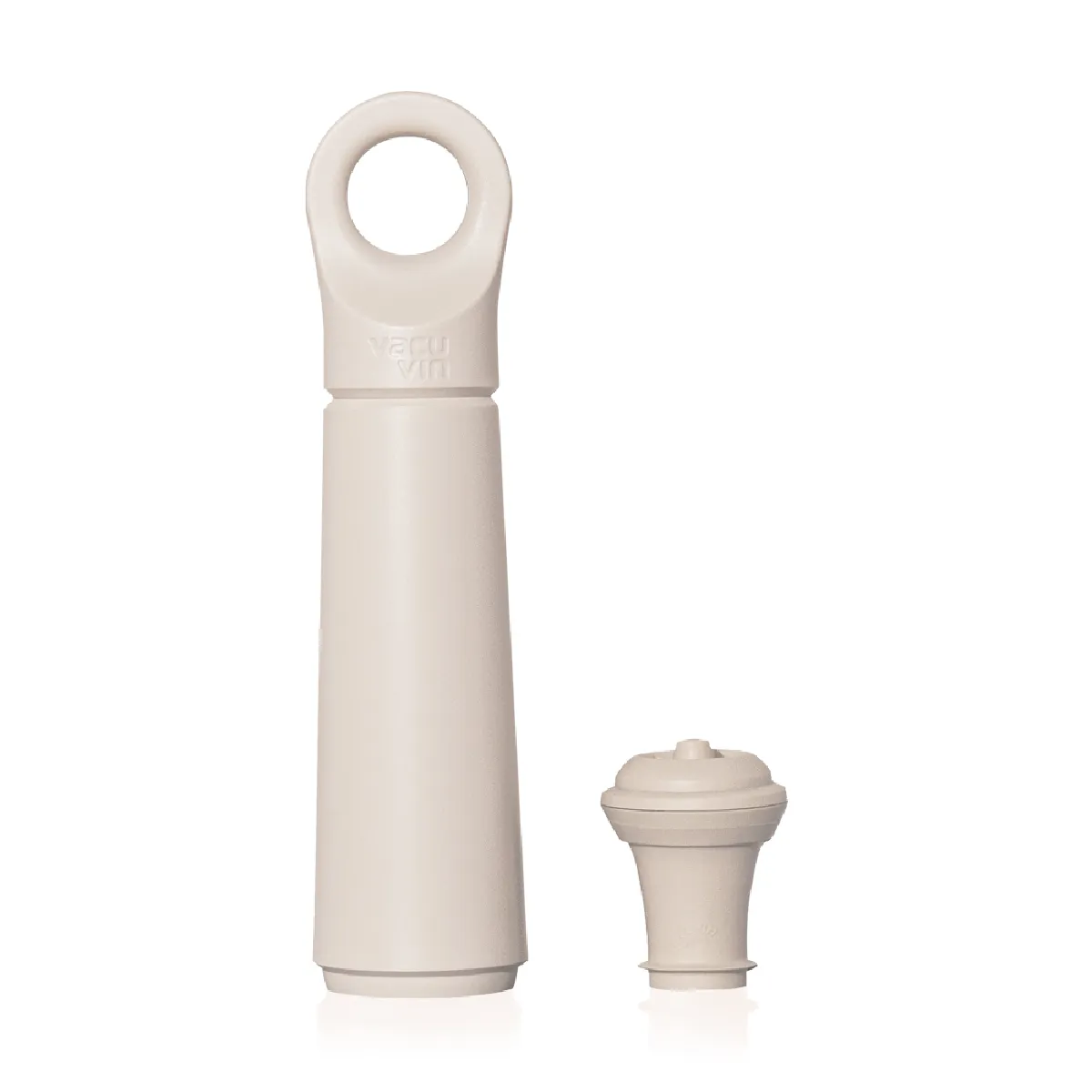 Non Communiqué Beige Pompe Loop Crème Avec Bouchon - Vacuvin - Plastique - Image 3