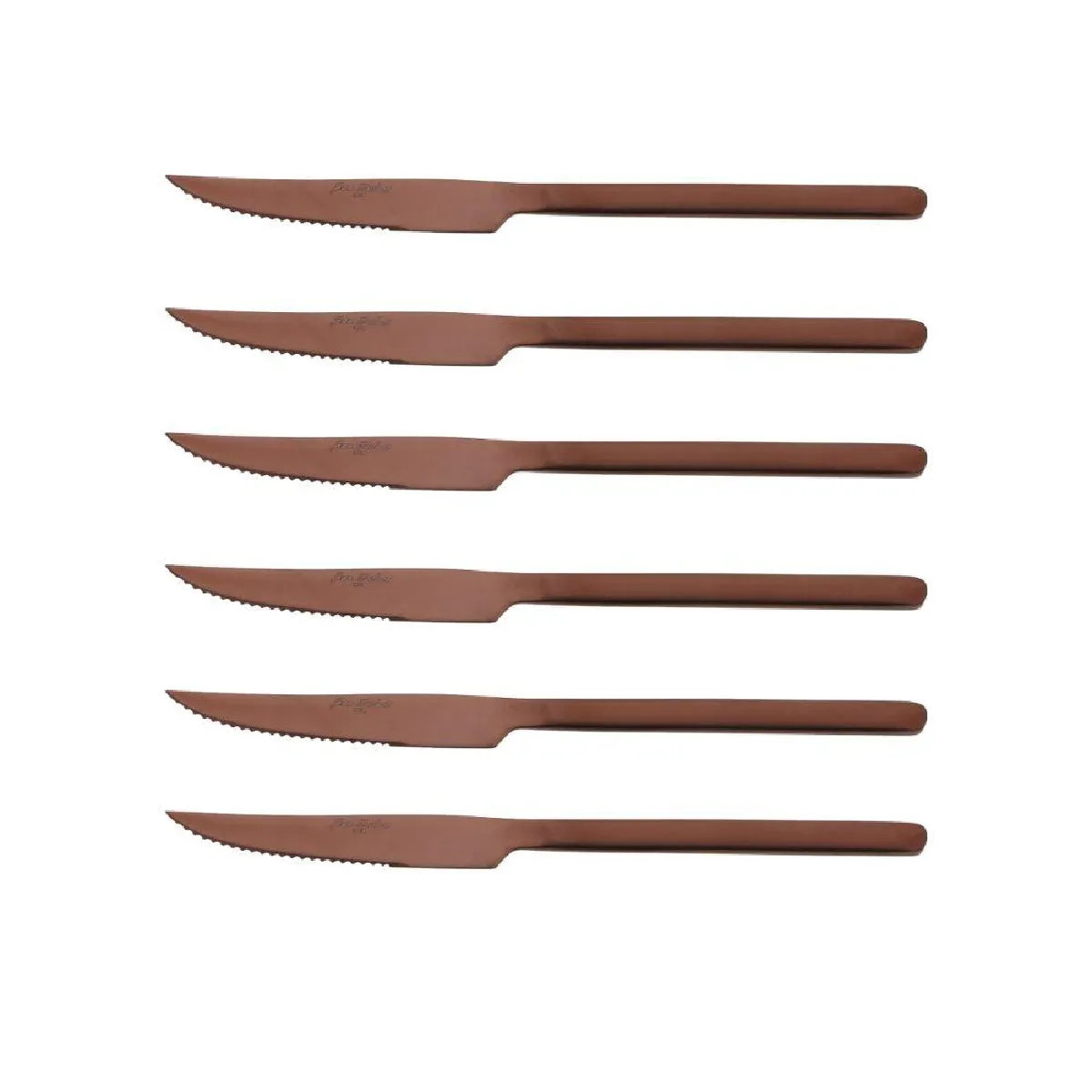 Jean dubost couteaux de table - Cuivre
