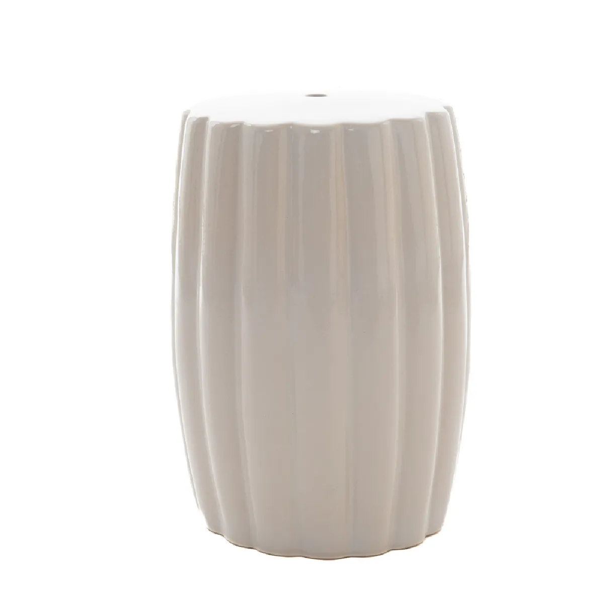 Amadeus - Tabouret Hortance - Céramique - Blanc - Image 3