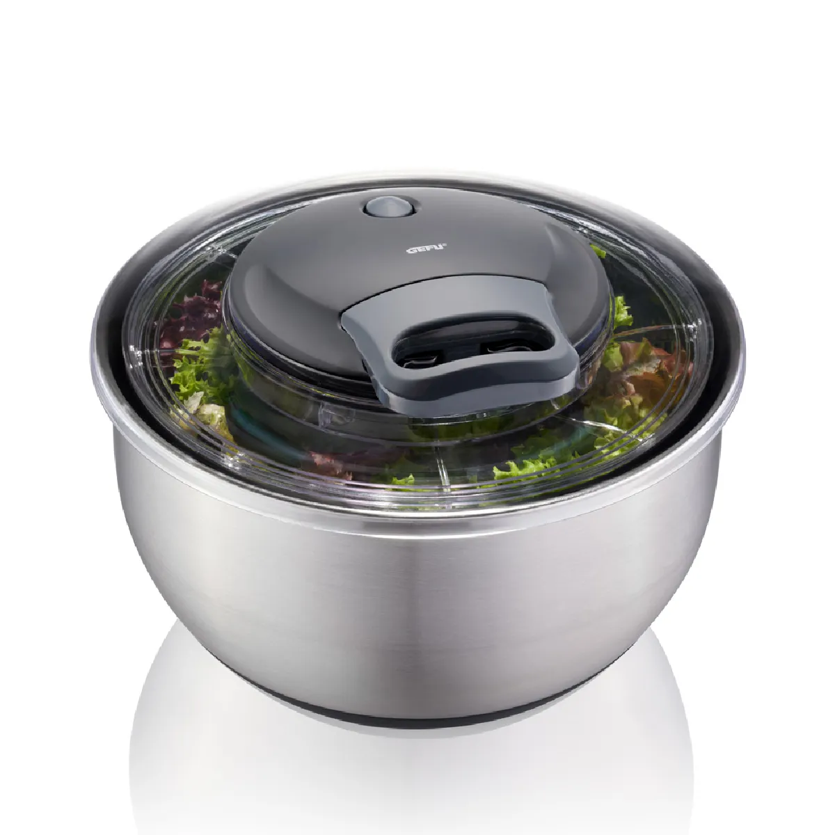 Essoreuse à salade Pullit acier inoxydable (inox) 31.00x29.00 cm - Image 5
