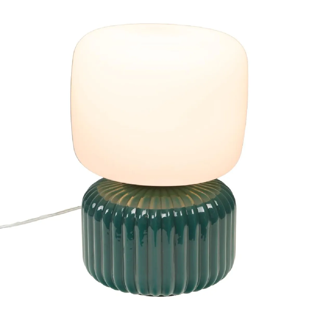 Non Communiqué Bleu Lampe De Chevet Ninon En Céramique E 30 Cm - Amadeus - Céramique - Image 4