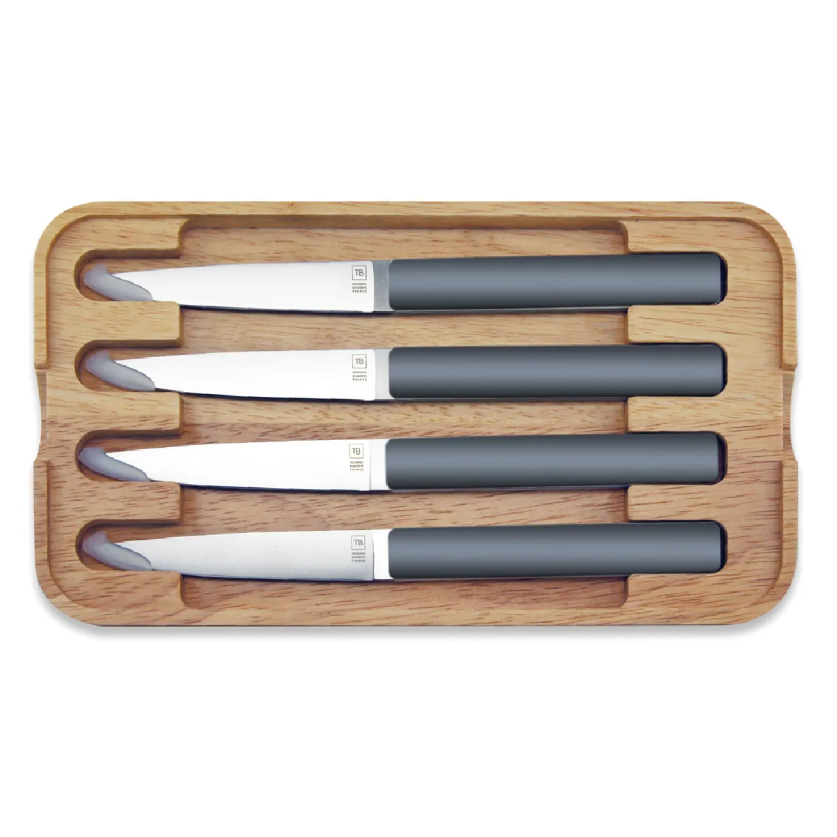 Tarrerias bonjean coffret couteaux à steak - Ardoise