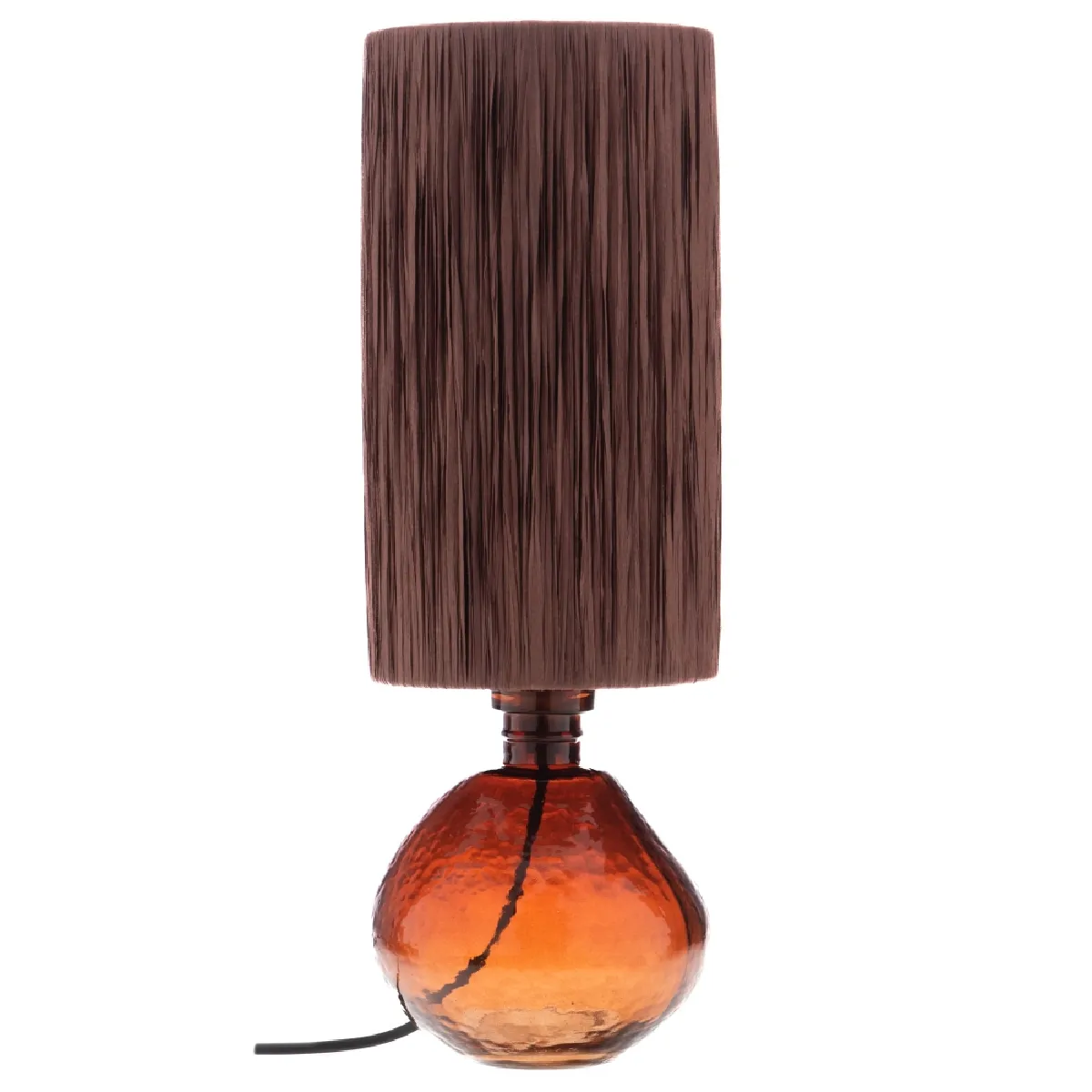 Amadeus Rouge Lampe À Poser En Verre