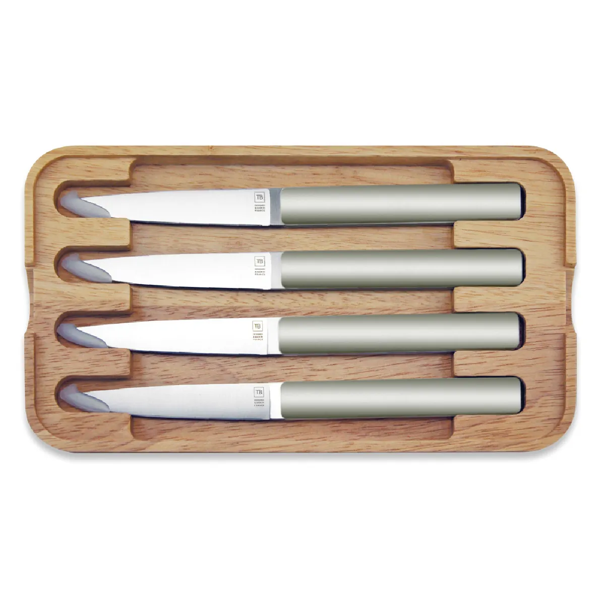 Tarrerias bonjean coffret couteaux à steak - Vert