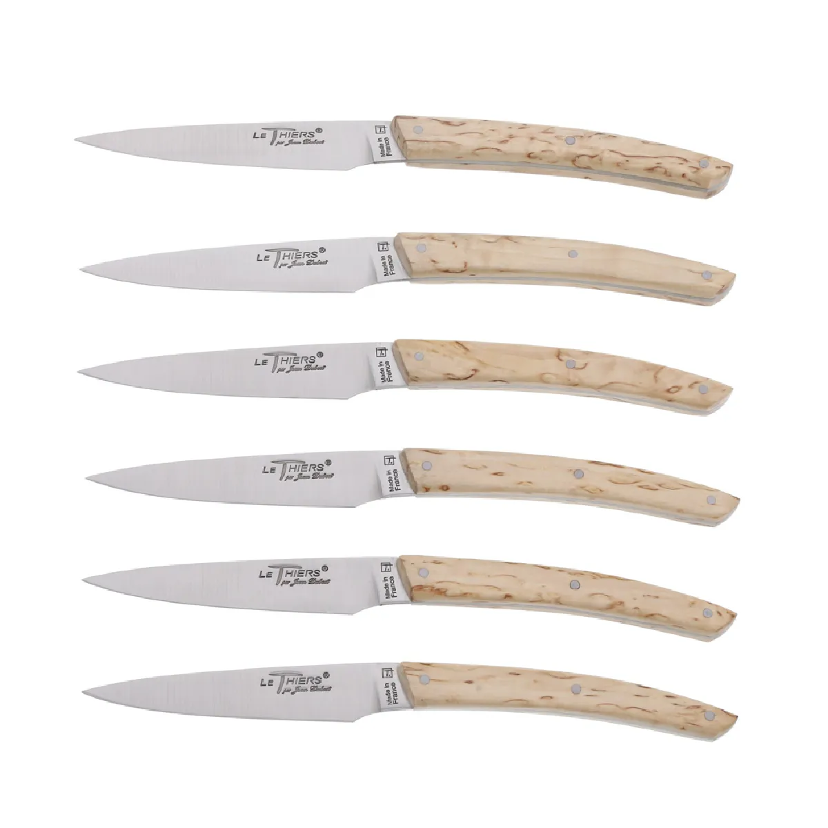 Jean dubost coffret couteaux de table - Wengé