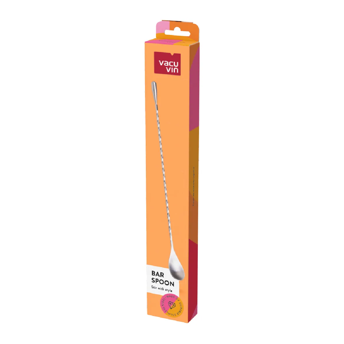 Vacu Vin Argent Vacuvin Cuillère De Bar