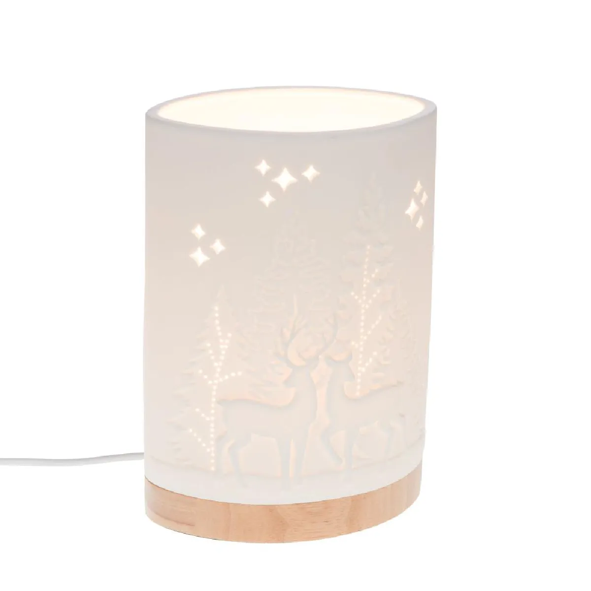Amadeus Blanc Lampe Forêt