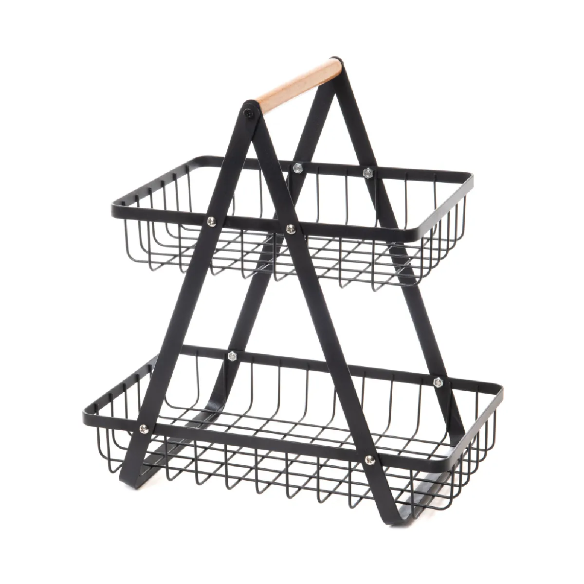 Panier 2 tages - Amadeus - Noir - Mtal
