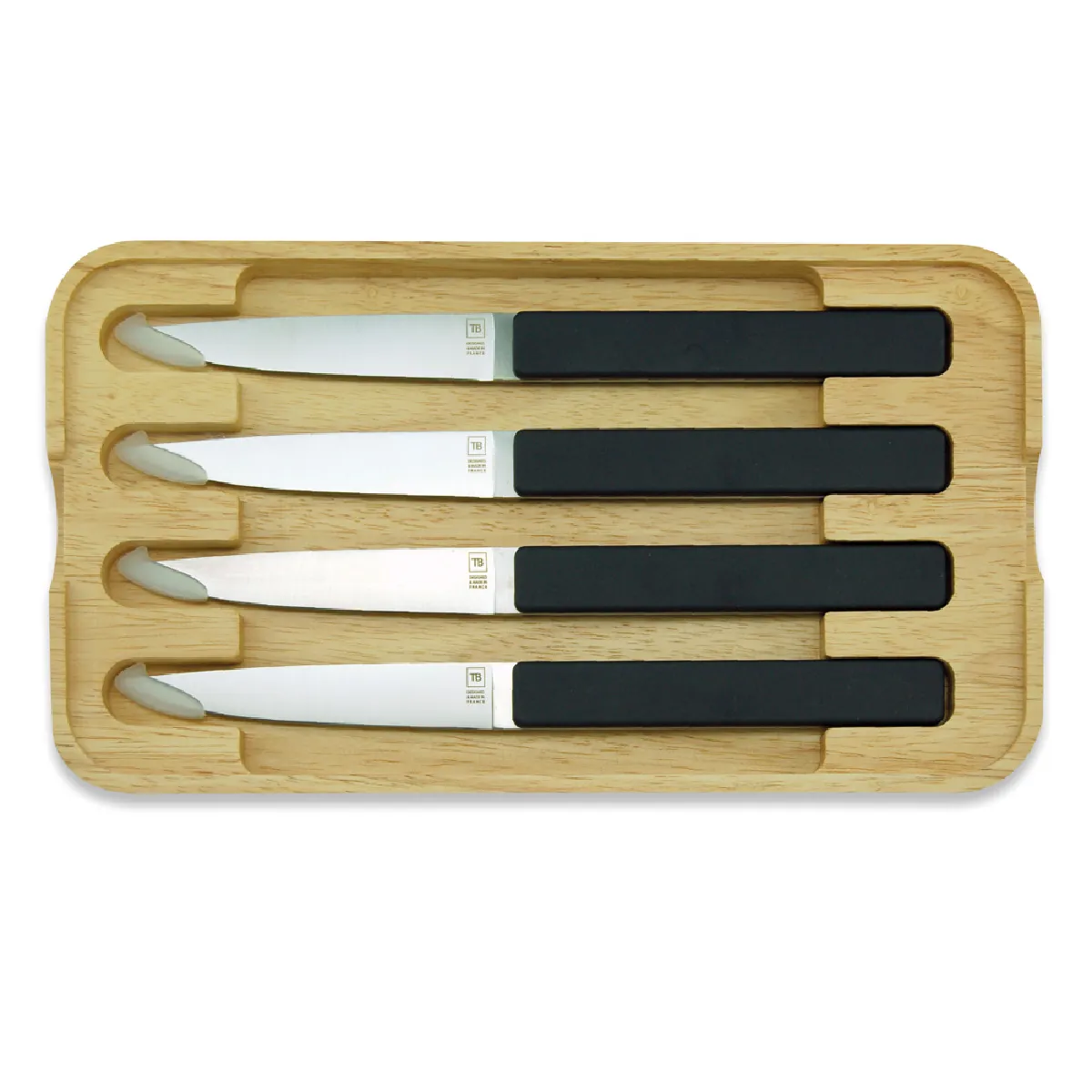 Tarrerias bonjean coffret couteaux steak - Noir