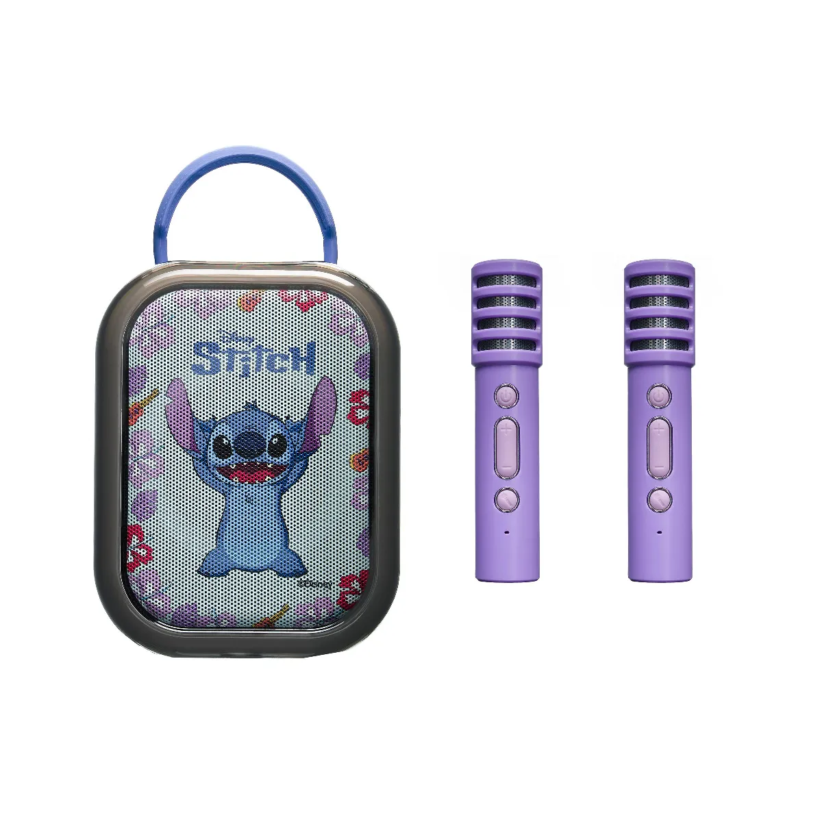 Karaoke Bluetooth Stitch avec 2 micros sans fil