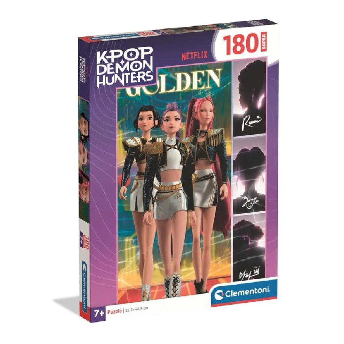 Clementoni K Pop Demon Hunters Puzzle 180 pièces - vue 9