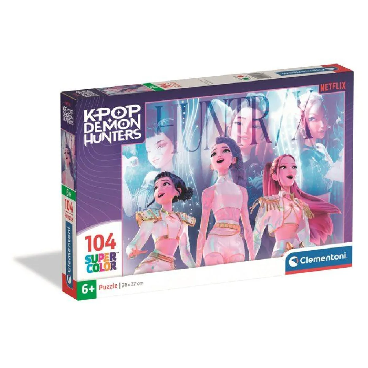 Clementoni puzzle K-Pop Demon Hunters - 104 pièces