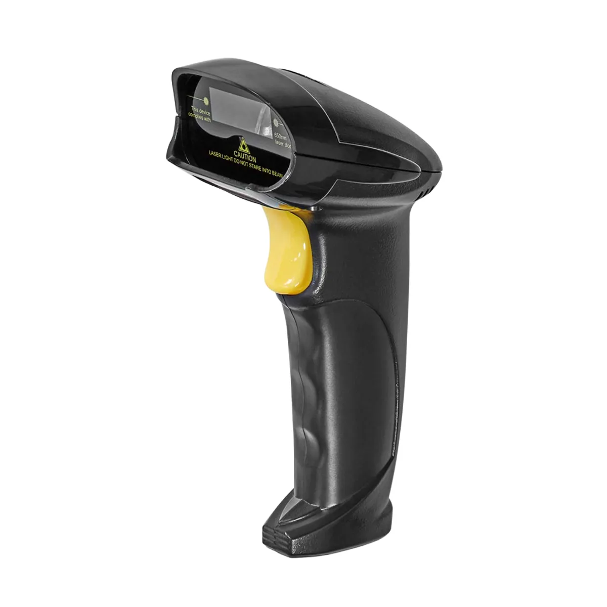 Nedis Noir Lecteur De Codes-Barres Et Qr Code Sans Fil Laser Longue Portée 50M