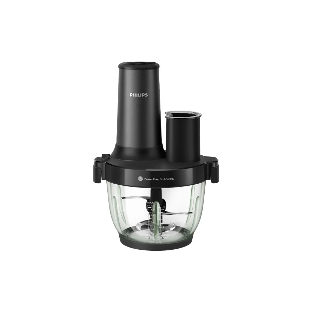 Hachoir Électrique Philips HR1507/00 – 650W, 4 Vitesses, Technologie PowerChop