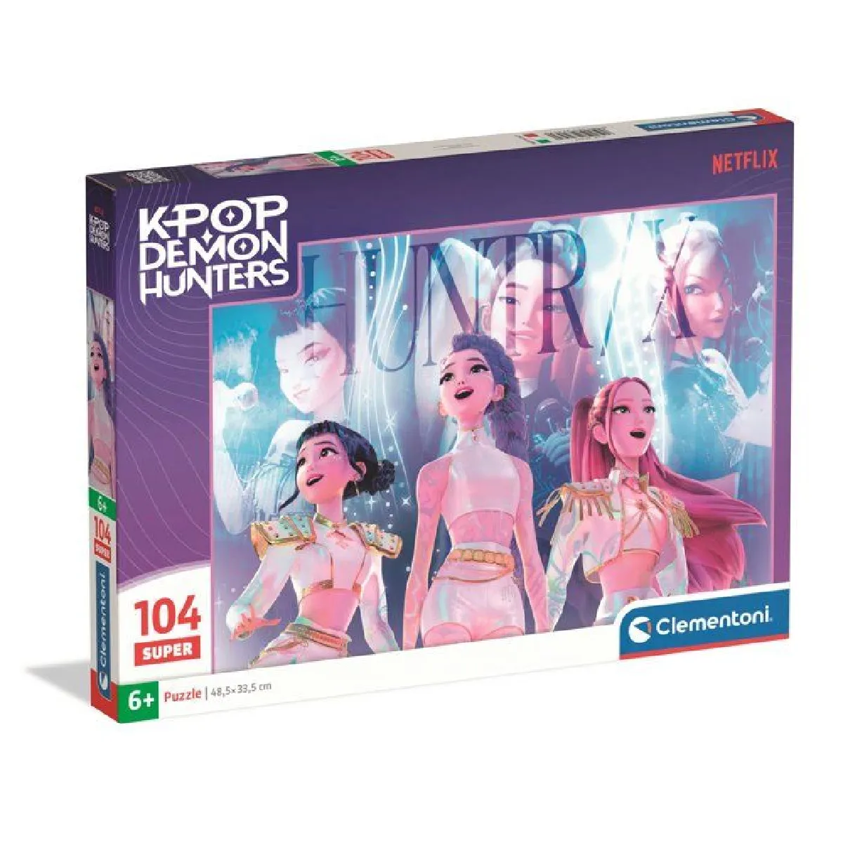 Clementoni puzzle enfant K-Pop Demon Hunters - 104 pièces