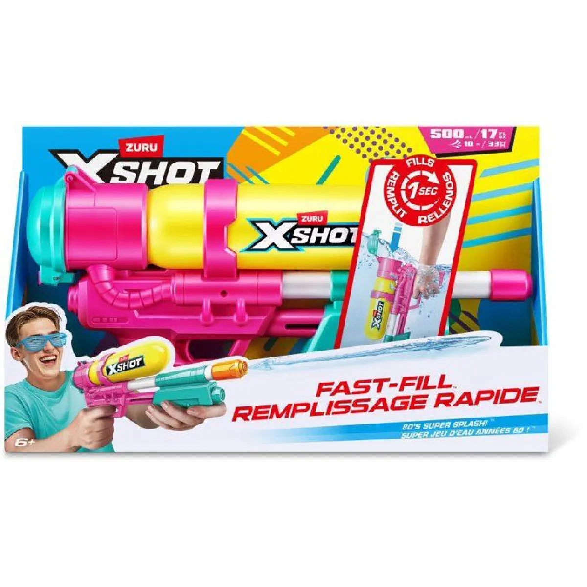 Zuru Pistolet À Eau Xshot Water Fast-Fill