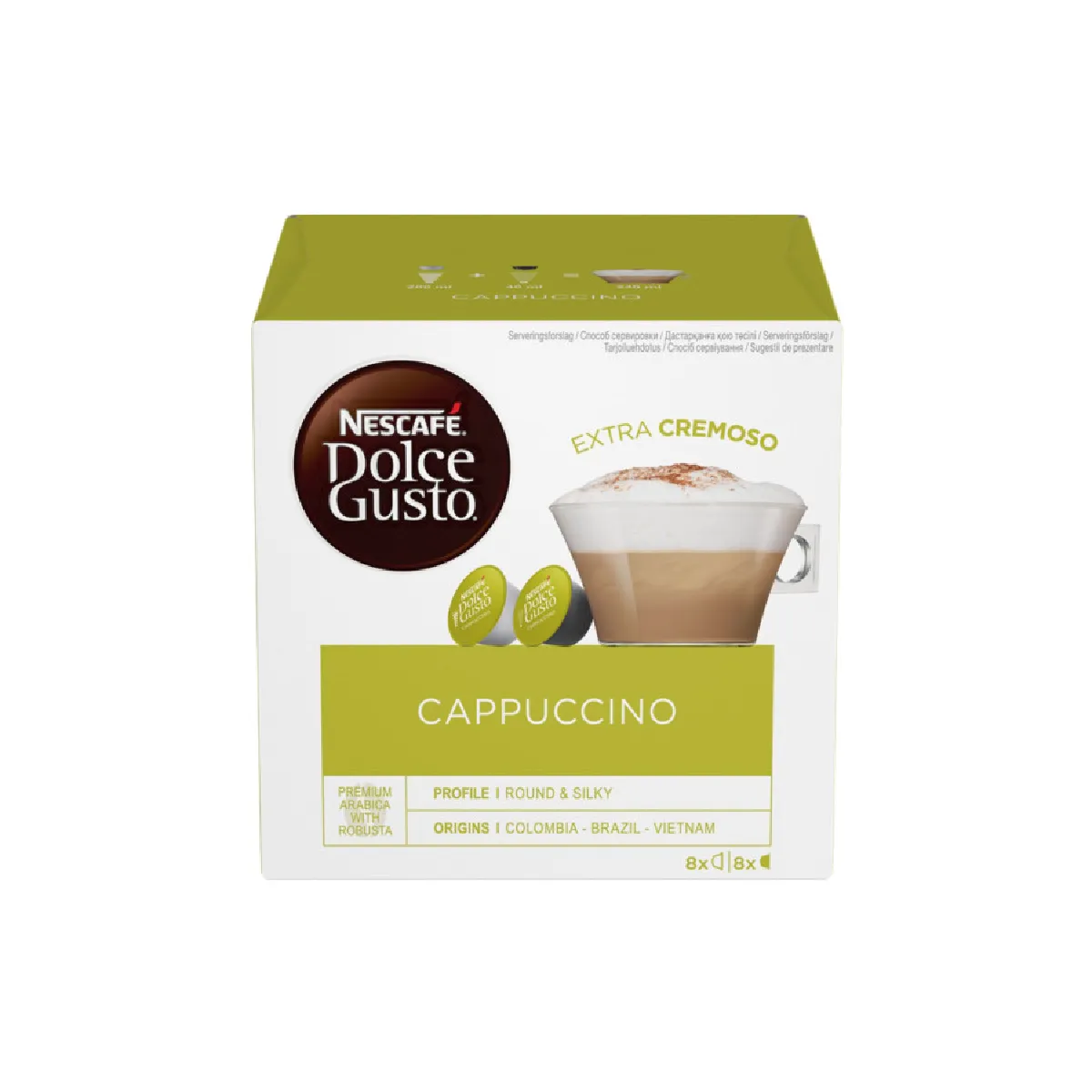 Nescafé® Dolce Gusto® Capsules De Café Cappuccino, 8+8 Pcs. - Image 2