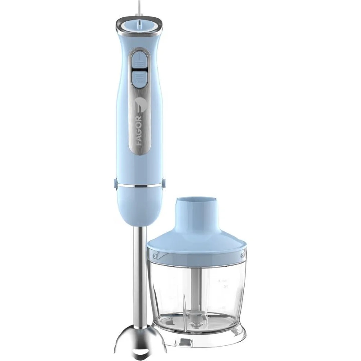Fagor Mixeur plongeant FGM220 1000W 12 vitesses Turbo Bleu - vue 3
