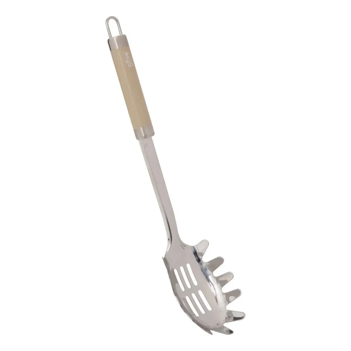Cuillère à Pâtes en Inox Solstice 31cm Beige