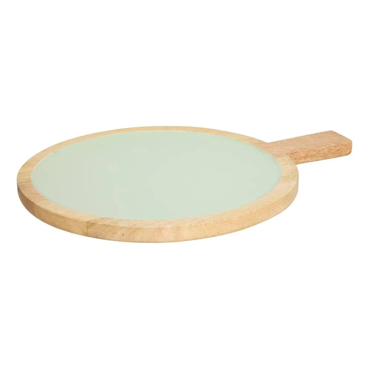 Assiette de Présentation en Bois Inaya 40cm Vert