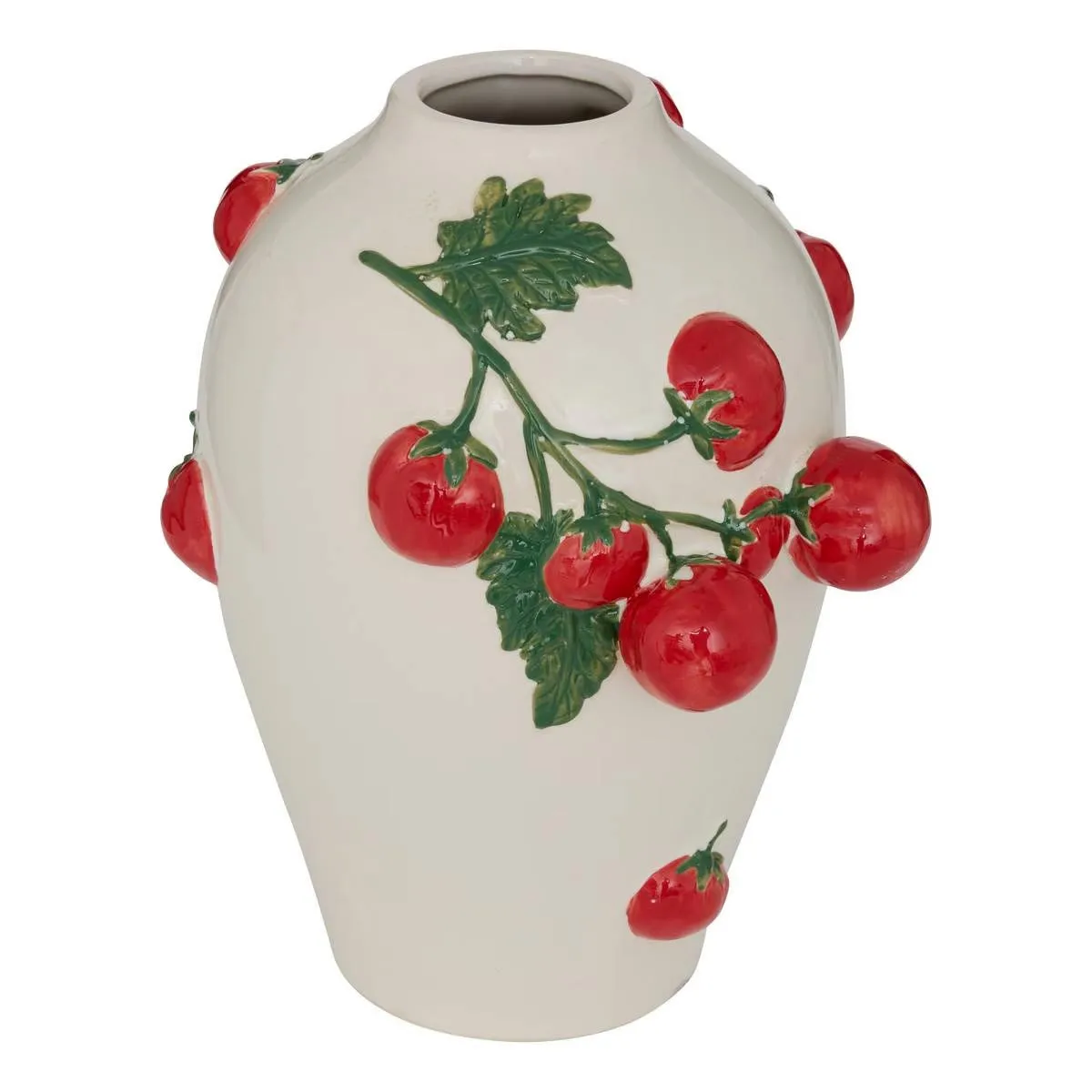ATMOSPHERA Vase Tomates en Dolomite Della Pasta 25cm Multicolore