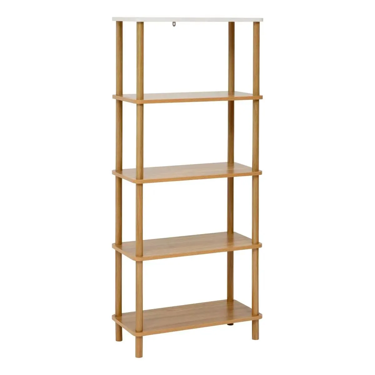 Five Simply Smart Marron Étagère 5 Niveaux Design Côme 141Cm