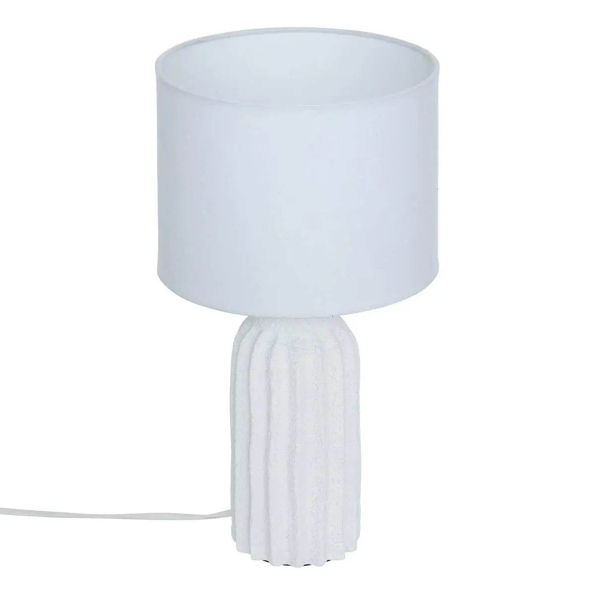 Lampe à Poser en Béton Fernan 36cm Blanc