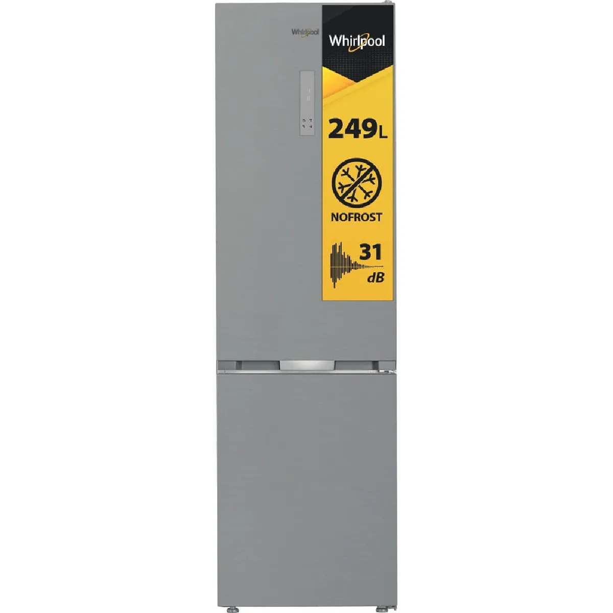 Réfrigérateur congélateur en bas Whirlpool WHK26404XP7E - vue 4