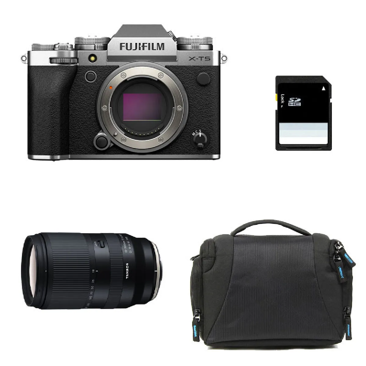 FUJIFILM X T5 + TAMRON 18 300mm Garanti + Sac + Carte SD 8 Go - vue 2
