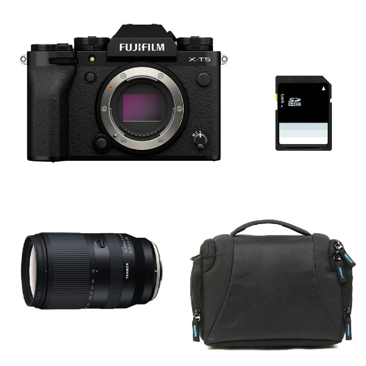 FUJIFILM X T5 + TAMRON 18 300mm Garanti + Sac + Carte SD 8 Go - vue 2