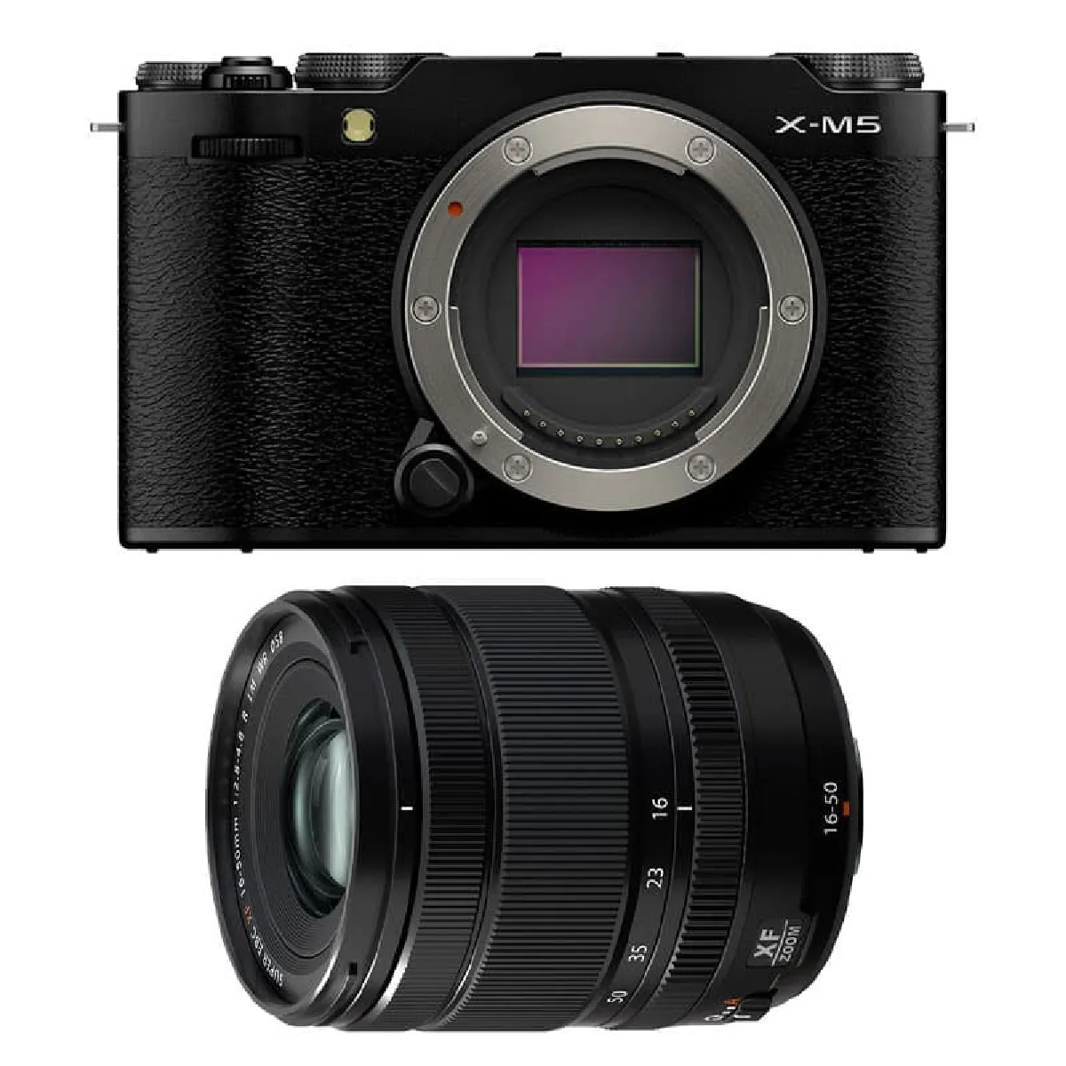 FUJIFILM X-M5 Noir + XF 16-50mm f/2.8-4.8 R LM WR