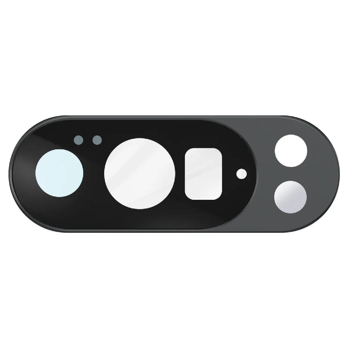 Avizar Noir Clappio Lentille De Remplacement Pour Caméra Arrière Google Pixel 10 Pro Avec Châssis
