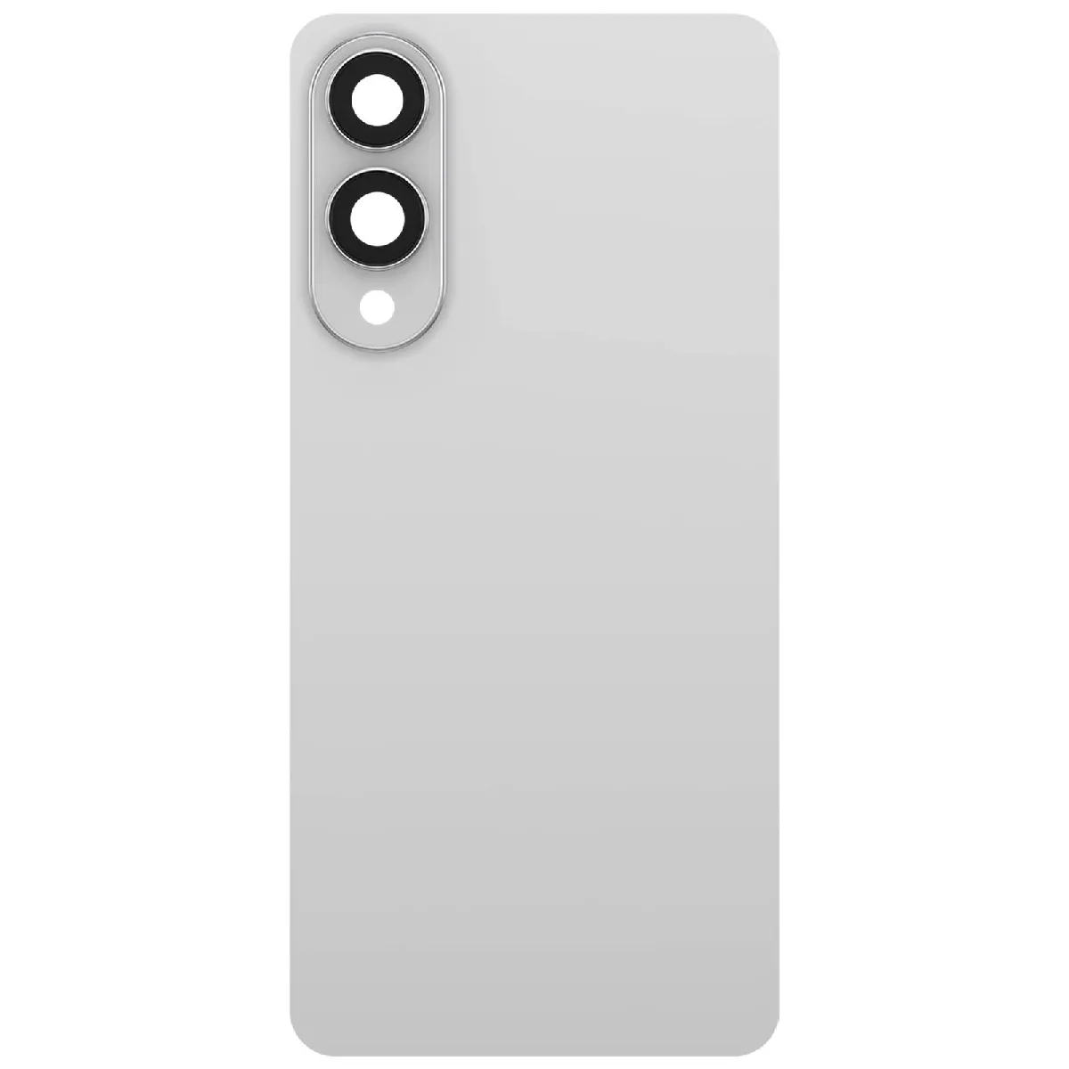 Avizar Argent Clappio Cache Batterie De Remplacement Pour Galaxy S25 Edge Avec Adhésif Intégré