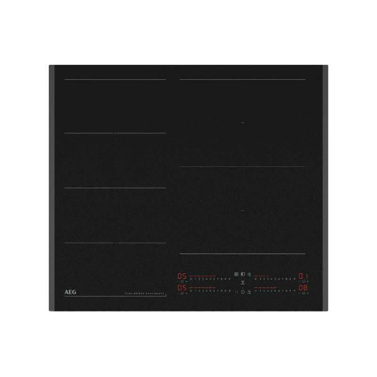 Plaque À Induction AEG TI64IG00FZ SaphirMatt – 4 Foyers, FlexBridge, 60 cm - vue 6