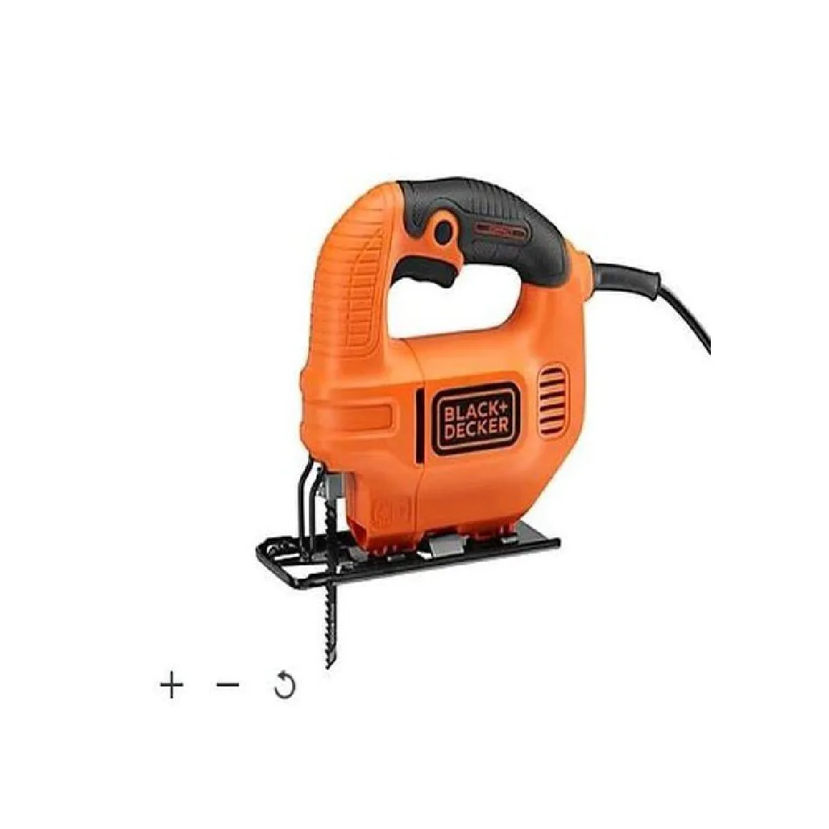 Scie sauteuse filaire non pendualire maxi 3000 trmin & Decker KFBES410K QS - vue 2