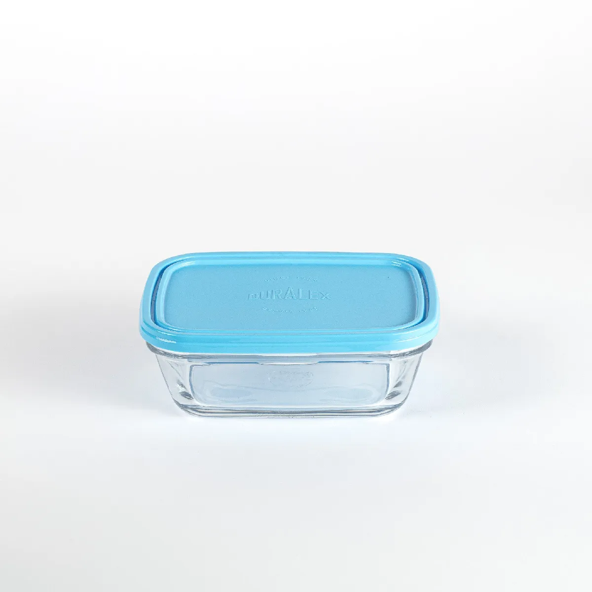 DURALEX Lunchbox rectangulaire en verre transparent empilable 1,1L + couvercle