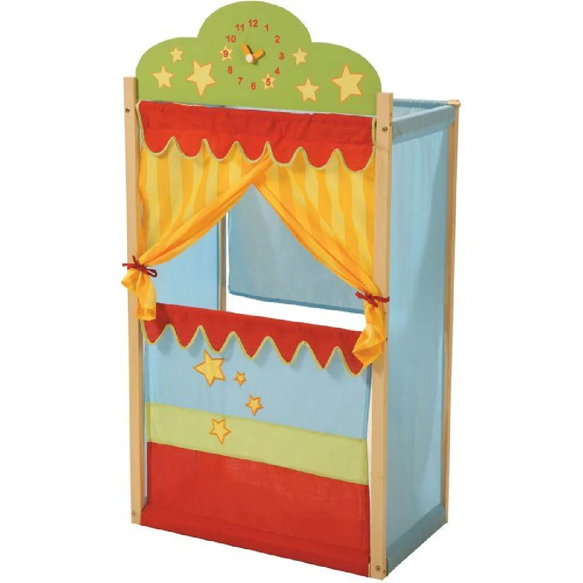 Roba Théâtre De Marionnettes En Bois