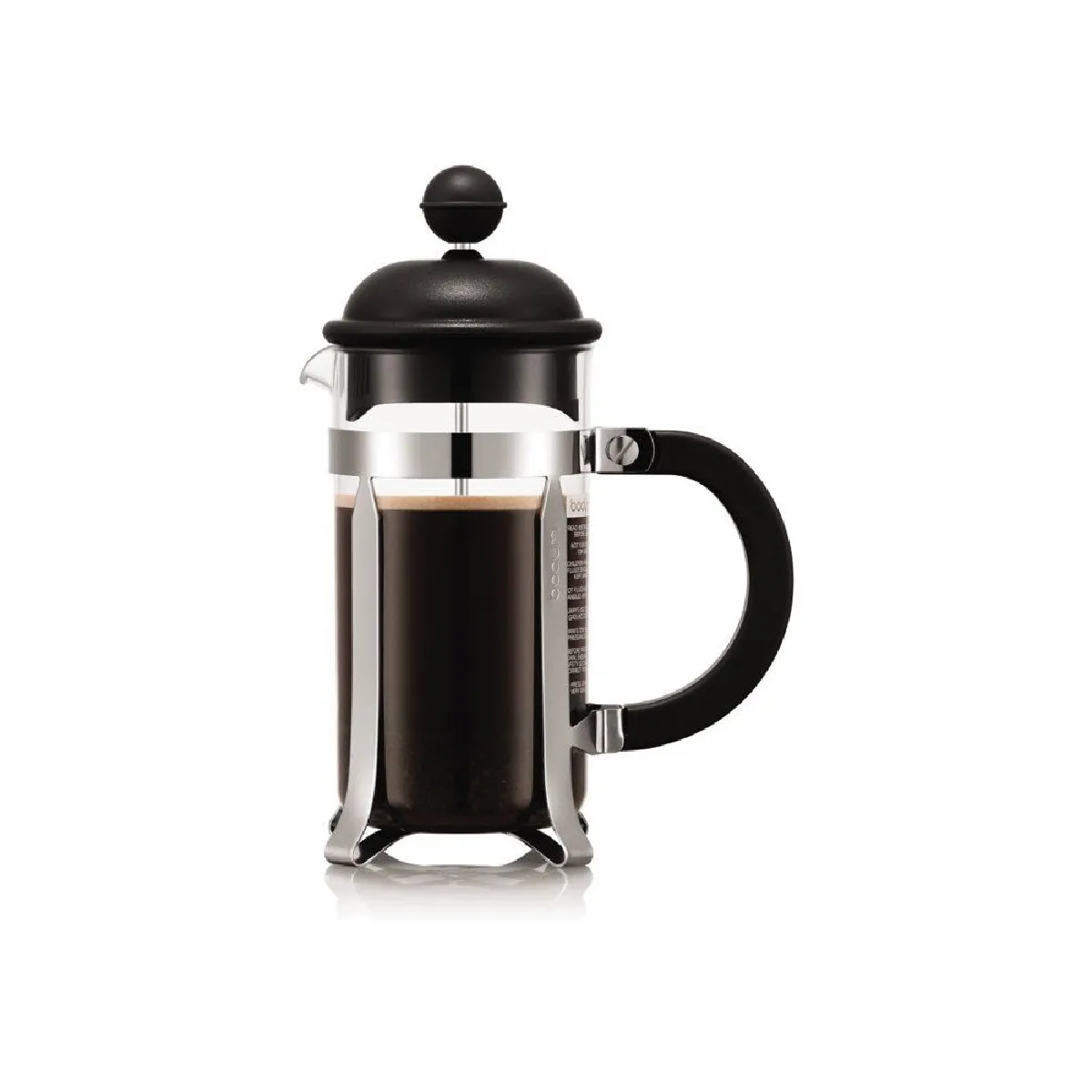 BODUM Cafetière à piston 0 35 3 tasses Tritan Inox